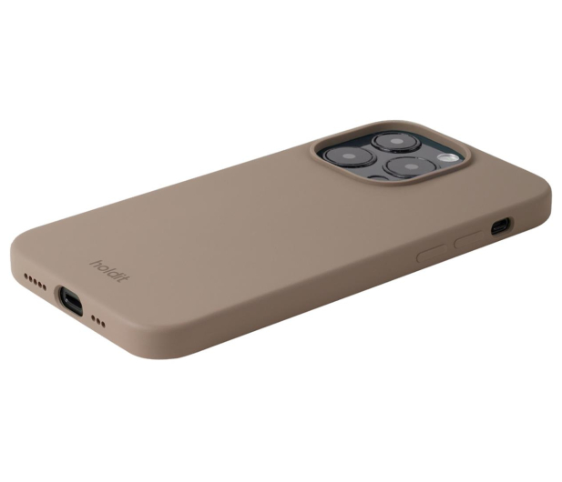 Holdit Silicone Case iPhone 14 Pro Mocha Brown 15577 - 1148627 - zdjęcie 3
